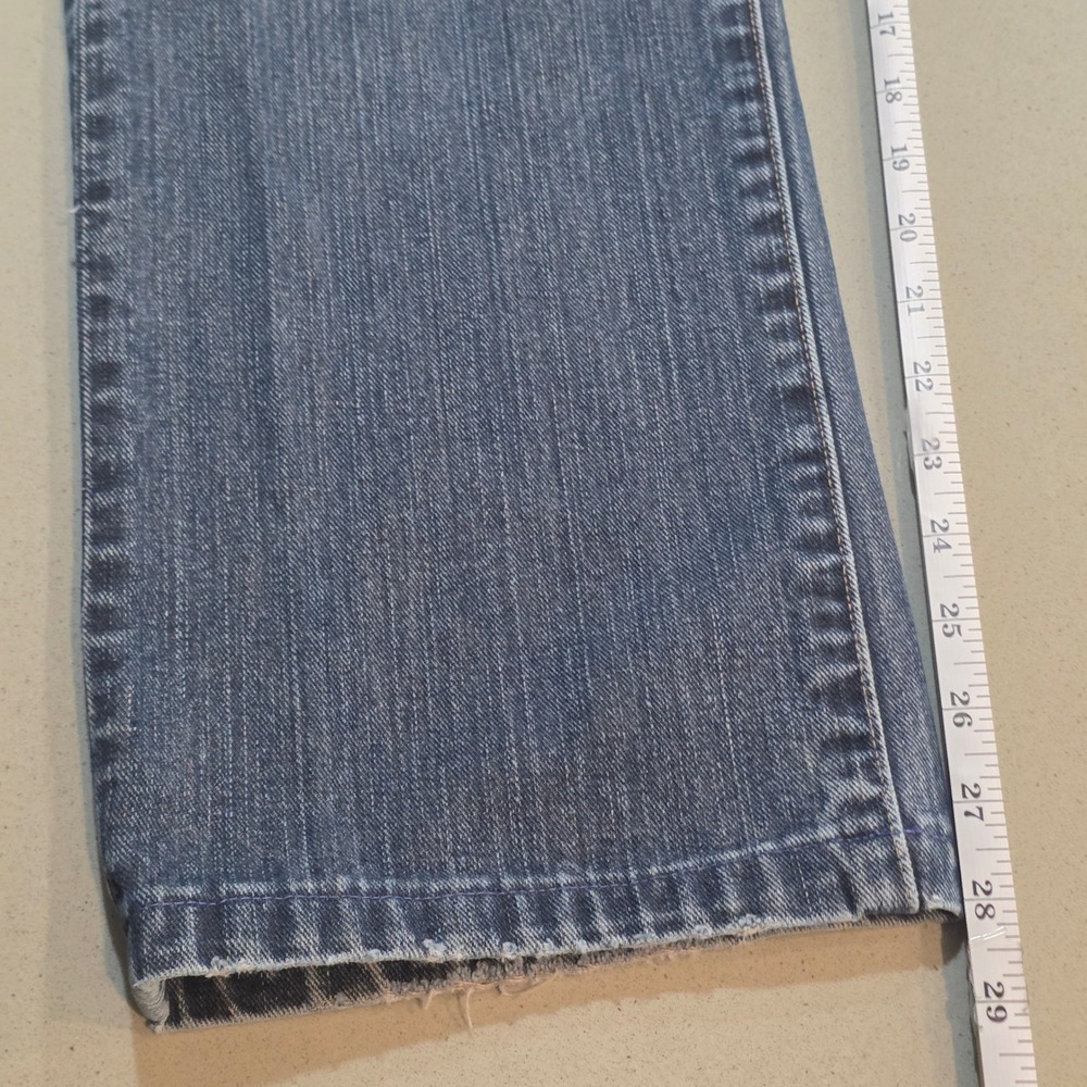 Eddie Bauer Mens Straight Leg Jeans Blue Denim 40x32 (Actual 39x28) Medium Wash - Picture 7 of 12